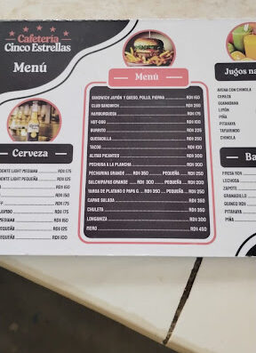 Cafeteria 5 Estrellas