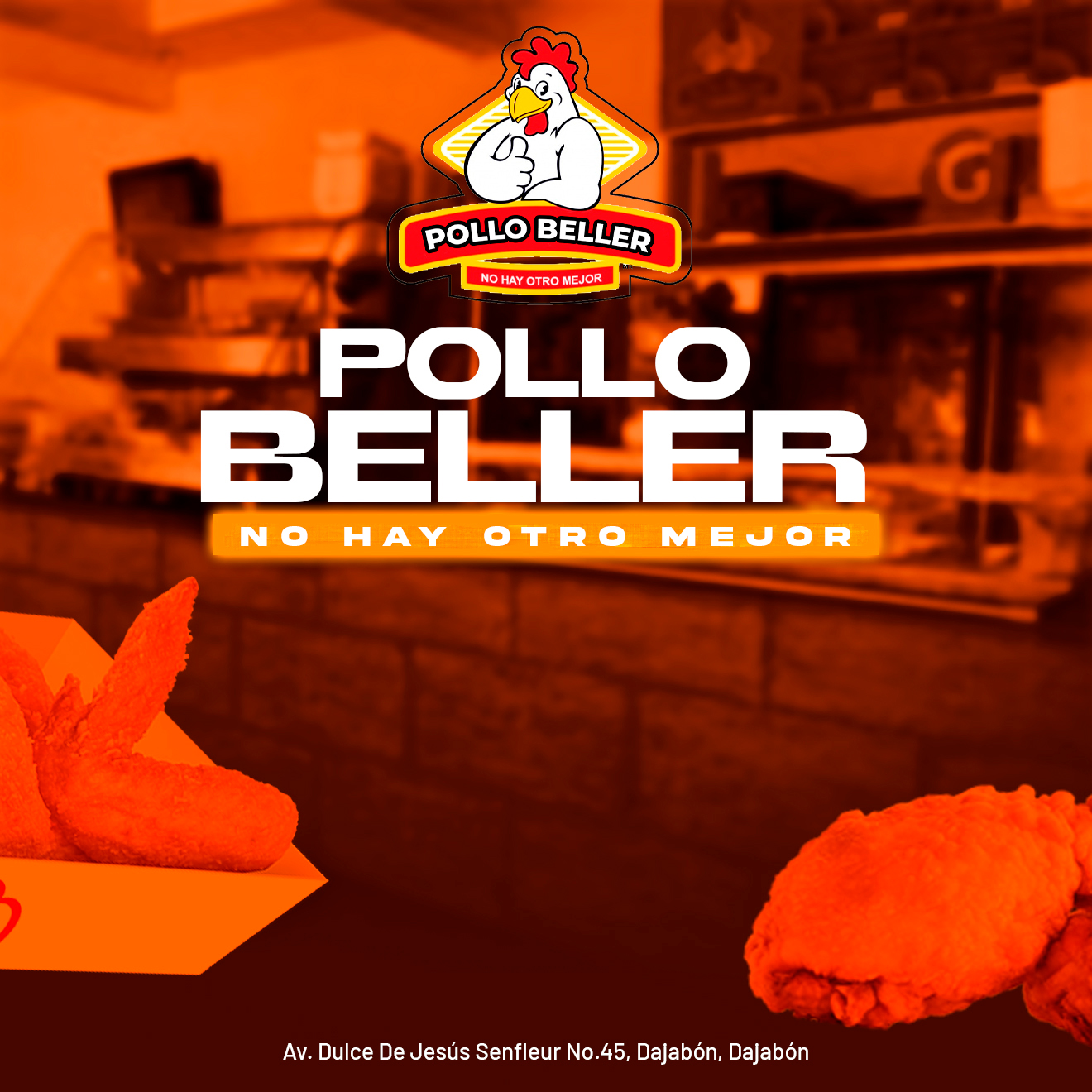 Pollo Beller comida Dajabon
