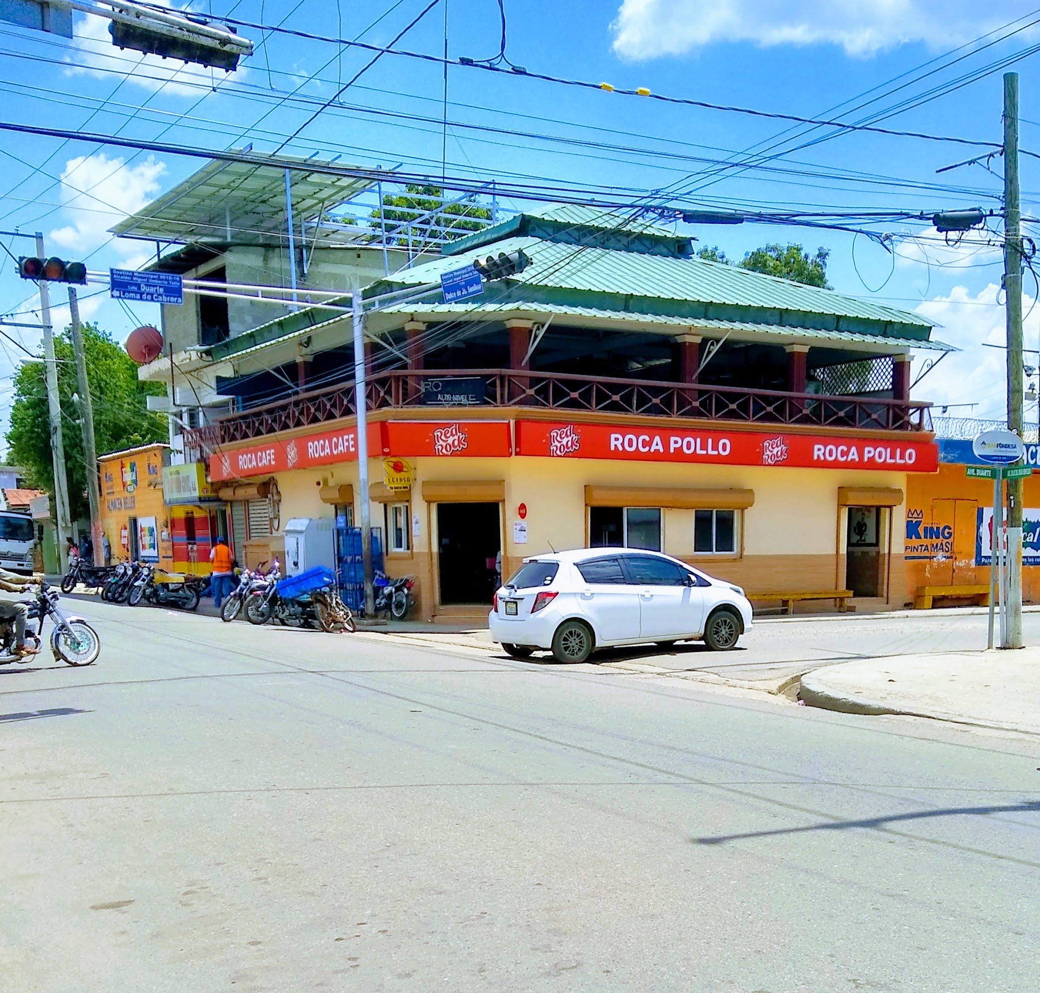 Roca pollo Dajabon pica pollo